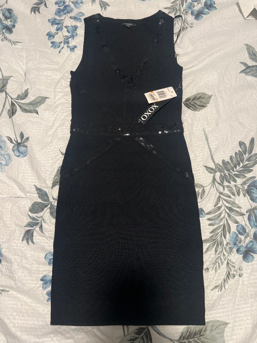 XOXO women’s black dress